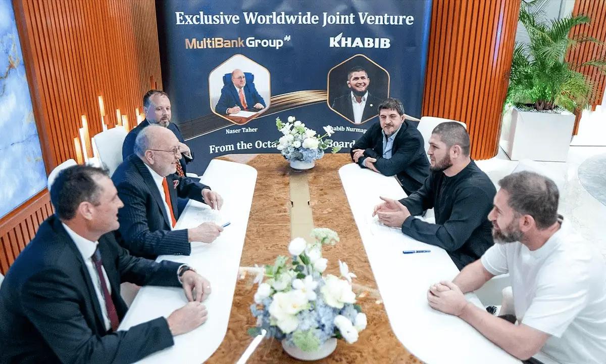 MultiBank Group and Khabib Nurmagomedov Launch an Exclusive Worldwide Multi-Billion-Dollar Joint Venture to Build the World’s First Regulated Tokenized Sports Ecosystem.